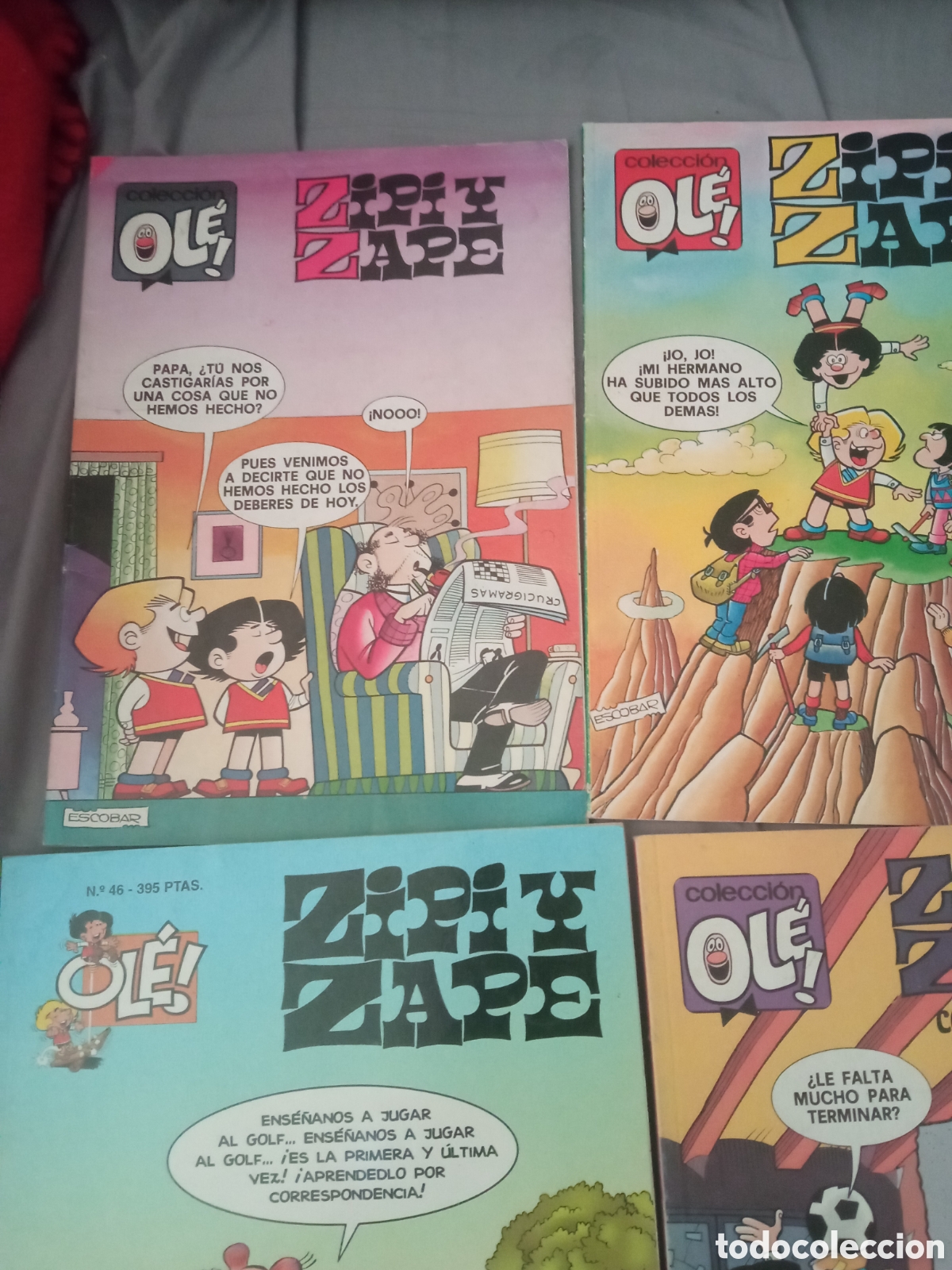C&oacute;mics: Cuatro c&oacute;mic de Zipi y Zape, Colecci&oacute;n Ole - Foto 2