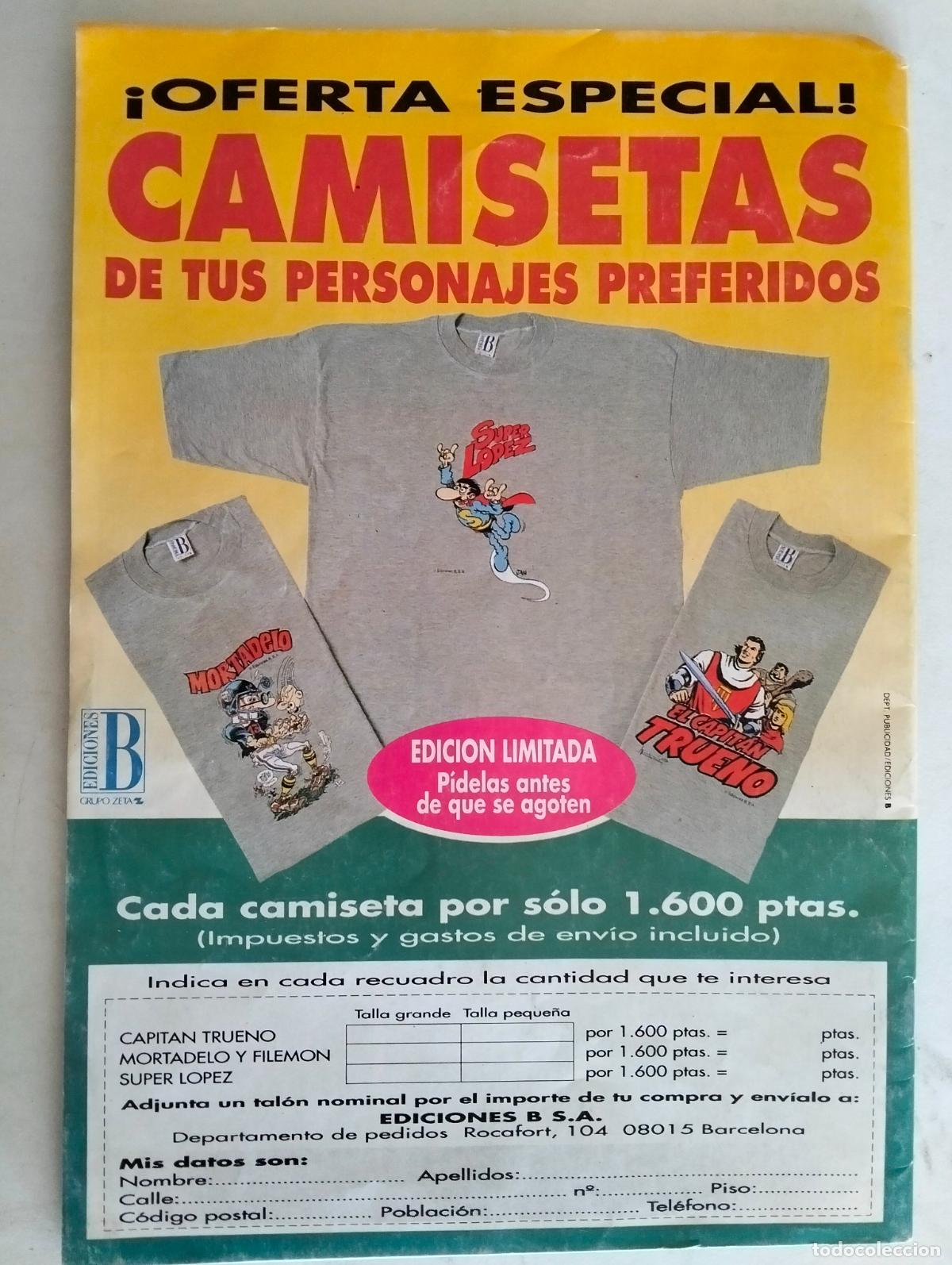 C&oacute;mics: ZIPI-ZAPE , EXTRA 19, EDICIONES B, A&Ntilde;O 1987 - Foto 2