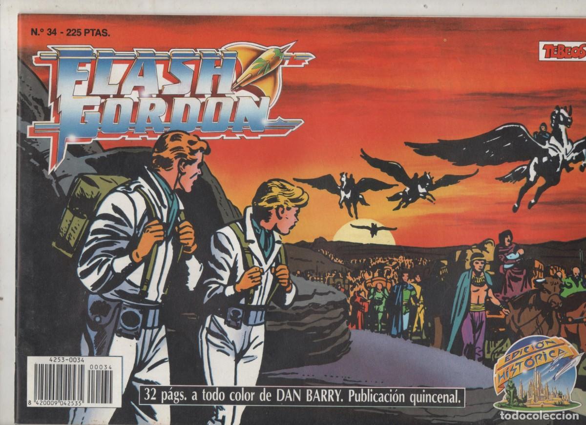 C&oacute;mics: FLASH GORDON N&ordm;34 TEBEOS SA . C8 - Foto 1