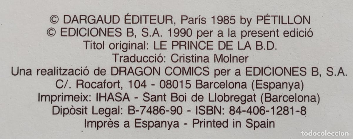C&oacute;mics: JACK PELMAN, EL REI DELS C&Ograve;MICS - P&Eacute;TILLON - DRAGON COMICS/ED. B, 1990 - EN CATAL&Aacute;N - Foto 6