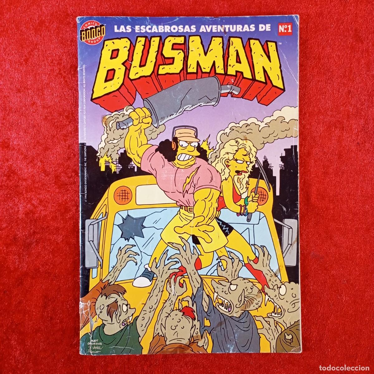 C&oacute;mics: SIMPSON C&Oacute;MICS - BONGO COMICS GROUP - EDICIONES B - N&ordm; 4 - BUSMAN - 1996 / 2695 - Foto 2