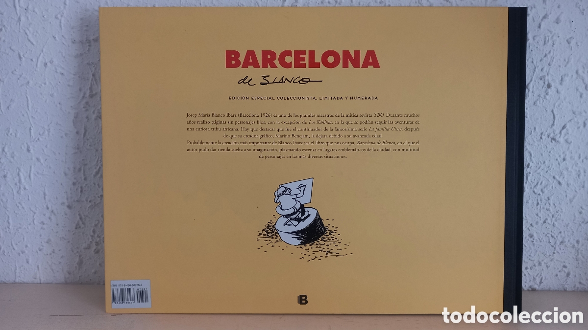 C&oacute;mics: BARCELONA Blanco - EDICION LIMITADA Y NUMERADA DE 999 EJEMPLARES - EDICIONES B - Foto 8