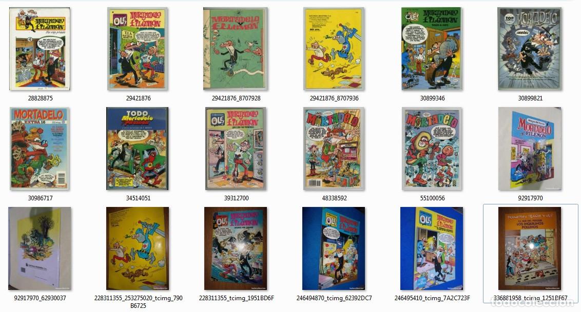 Comics: MORTADELO - GRAN LOTE VARIADO.