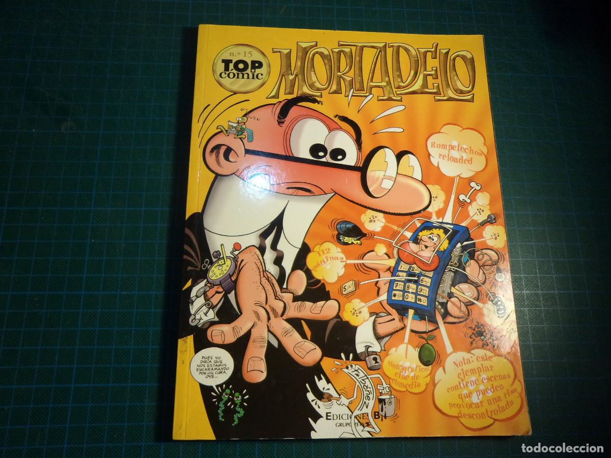 C&oacute;mics: Mortadelo. Top Comic. N&ordm; 15. Ediciones B - Foto 1
