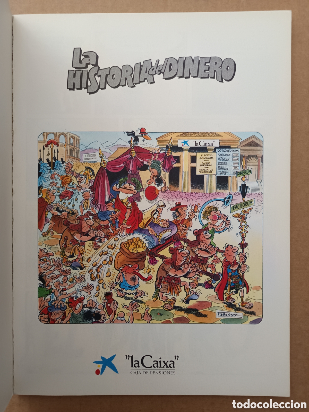 C&oacute;mics: Mortadelo y Filem&oacute;n: La Historia del Dinero (La Caixa/Ediciones B, 1989). - Foto 3