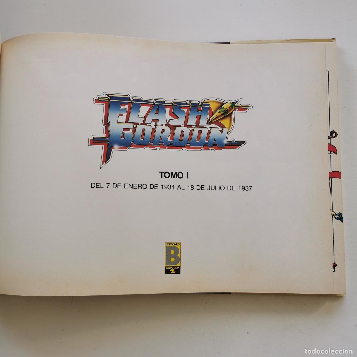 C&oacute;mics: 6 tomos de Flash Gordon, Edici&oacute;n Hist&oacute;rica de Ediciones B (1988) Del 1 al 6 - Foto 4