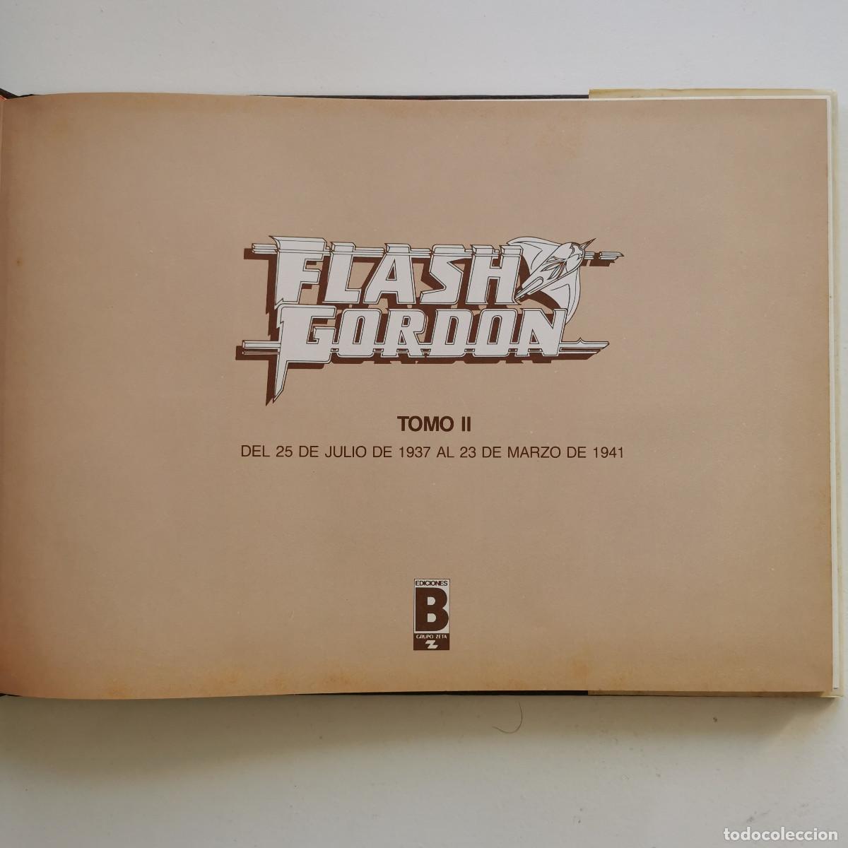 C&oacute;mics: 6 tomos de Flash Gordon, Edici&oacute;n Hist&oacute;rica de Ediciones B (1988) Del 1 al 6 - Foto 10