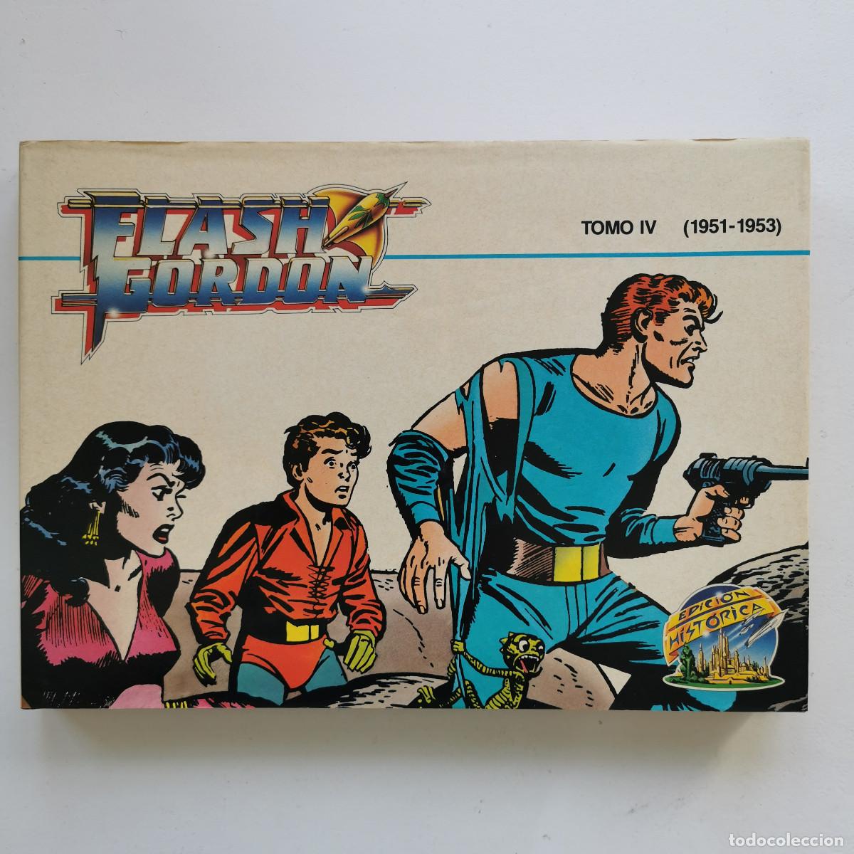 C&oacute;mics: 6 tomos de Flash Gordon, Edici&oacute;n Hist&oacute;rica de Ediciones B (1988) Del 1 al 6 - Foto 22