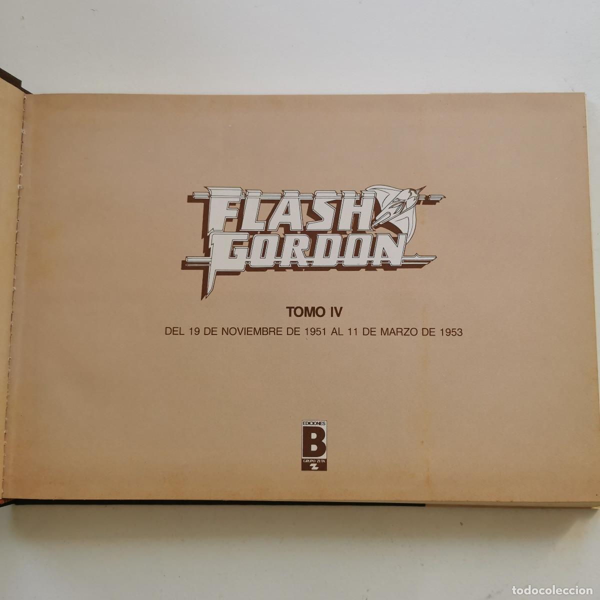 C&oacute;mics: 6 tomos de Flash Gordon, Edici&oacute;n Hist&oacute;rica de Ediciones B (1988) Del 1 al 6 - Foto 24