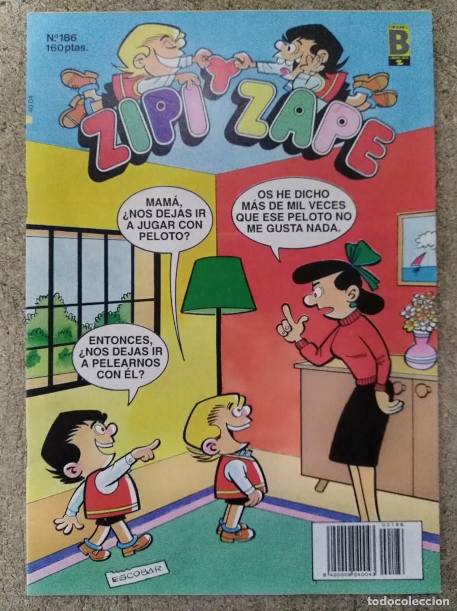 C&oacute;mics: Zipi y Zape 186.Ediciones B - Foto 1