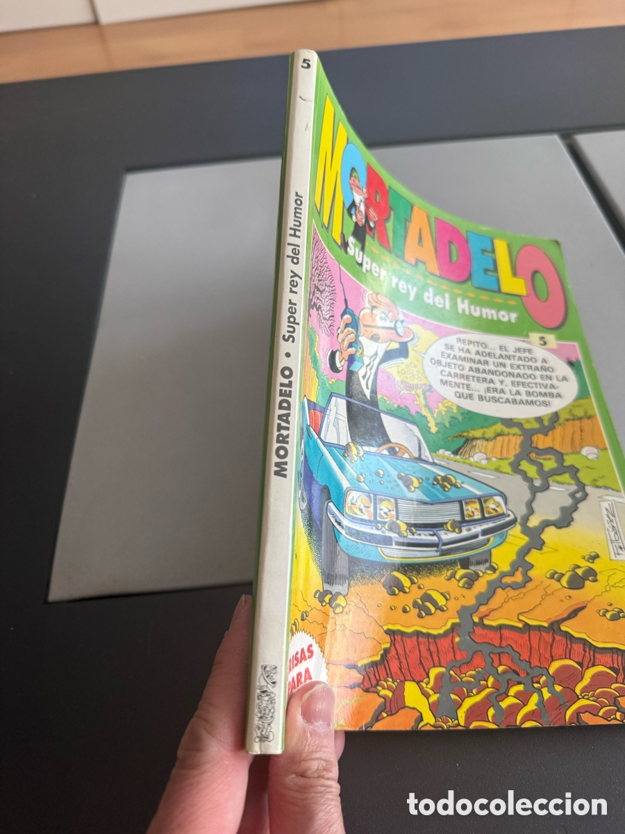 C&oacute;mics: MORTADELO. SUPER REY DEL HUMOR. Ediciones B - Foto 2