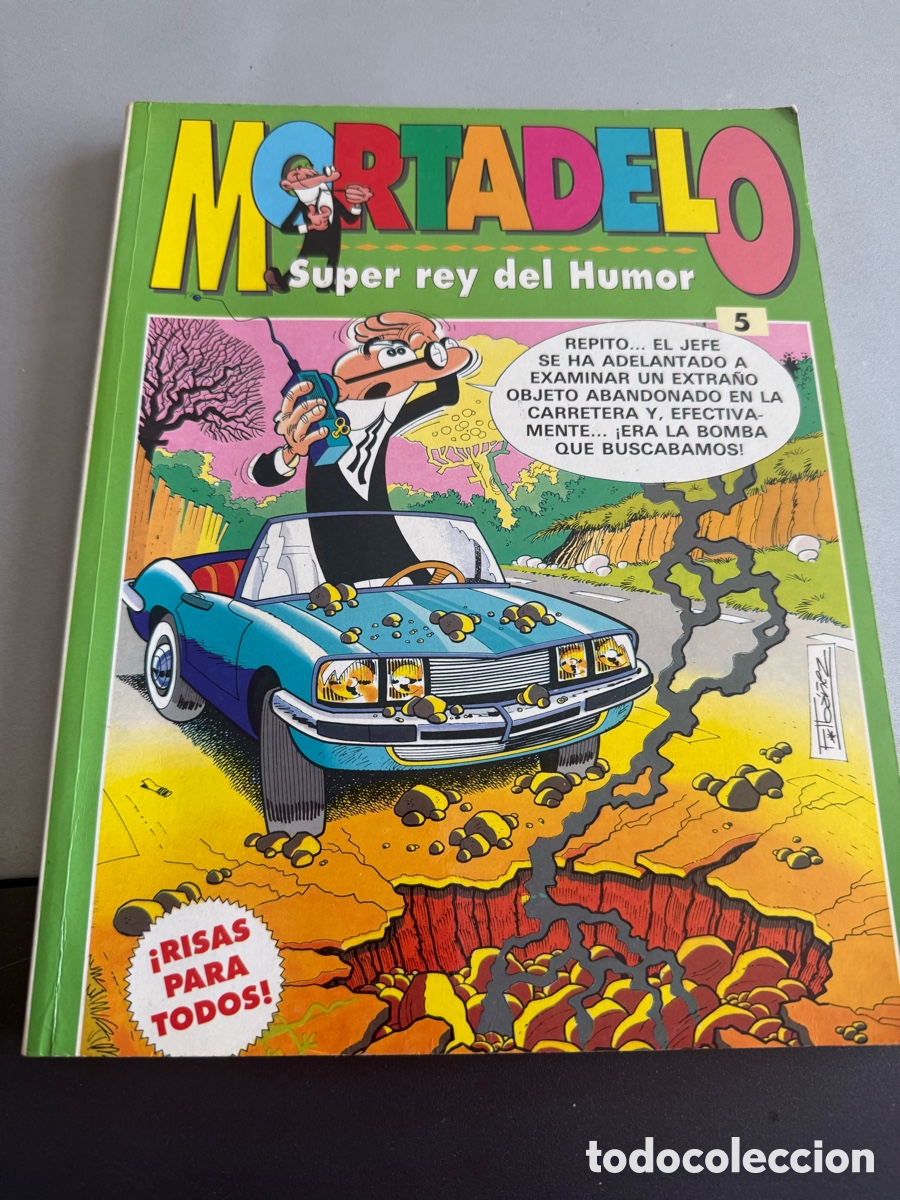 C&oacute;mics: MORTADELO. SUPER REY DEL HUMOR. Ediciones B - Foto 1