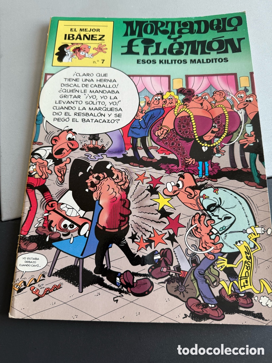 C&oacute;mics: Lo Mejor de IB&Aacute;&Ntilde;EZ. N 7. Mortadelo Y Filem&oacute;n - Foto 1
