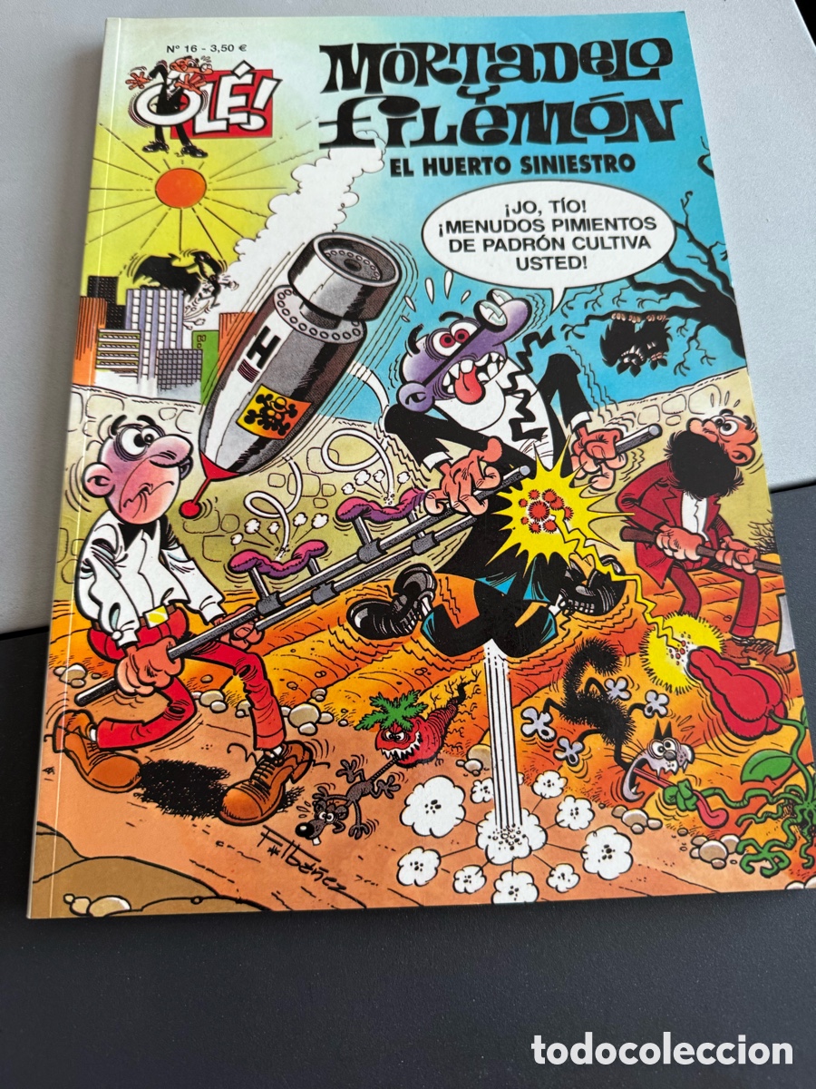 C&oacute;mics: MORTADELO Y FILEM&Oacute;N N 16. El Huerto Siniestro. Como Nuevo - Foto 1