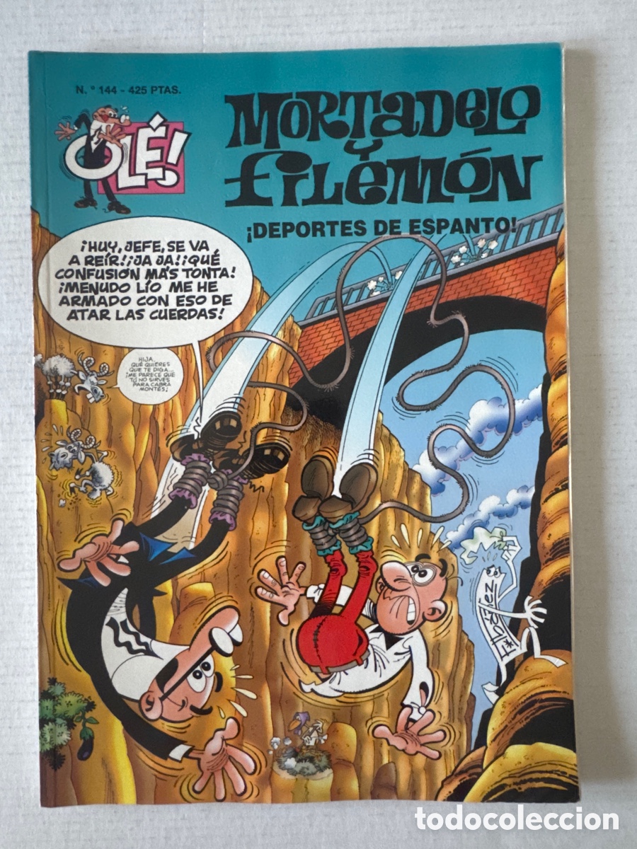 C&oacute;mics: MORTADELO Y FILEM&Oacute;N #144 OL&Eacute; grande - Ediciones B - Foto 1
