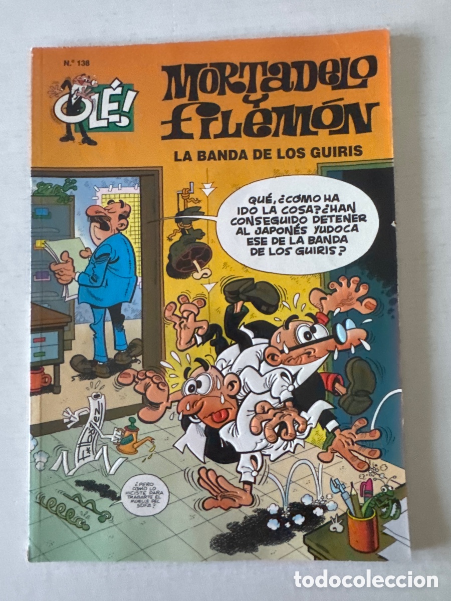 C&oacute;mics: MORTADELO Y FILEM&Oacute;N #138 OL&Eacute; GRANDE Ediciones B 3&ordf; Ed. - Foto 1