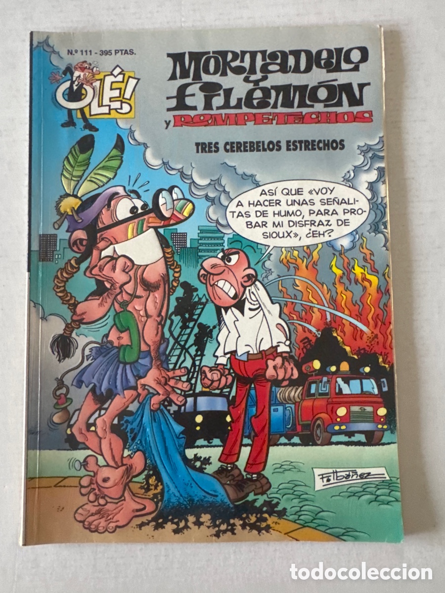 C&oacute;mics: MORTADELO Y FILEM&Oacute;N #111 OL&Eacute; grande - Ediciones B - Foto 1