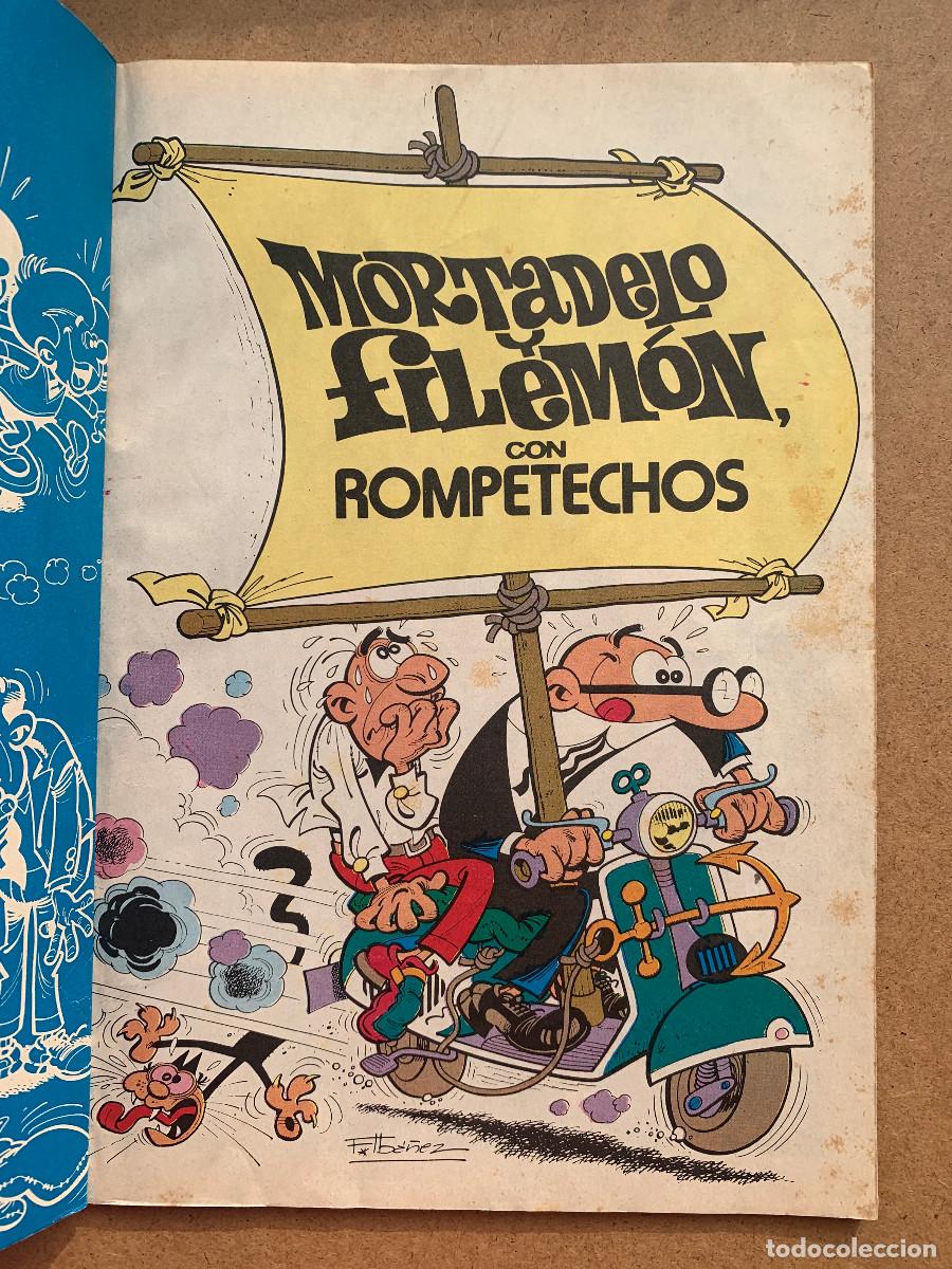 C&oacute;mics: Mortadelo y Filem&oacute;n n&ordm; 338 - M. 108: El Profesor Probeta Contraataca - Foto 4