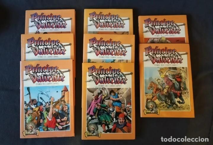 C&oacute;mics: LOTE 8 TOMOS PR&Iacute;NCIPE VALIENTE - Ediciones B 1992 - Tapa Dura Edici&oacute;n Hist&oacute;rica - IMPECABLES