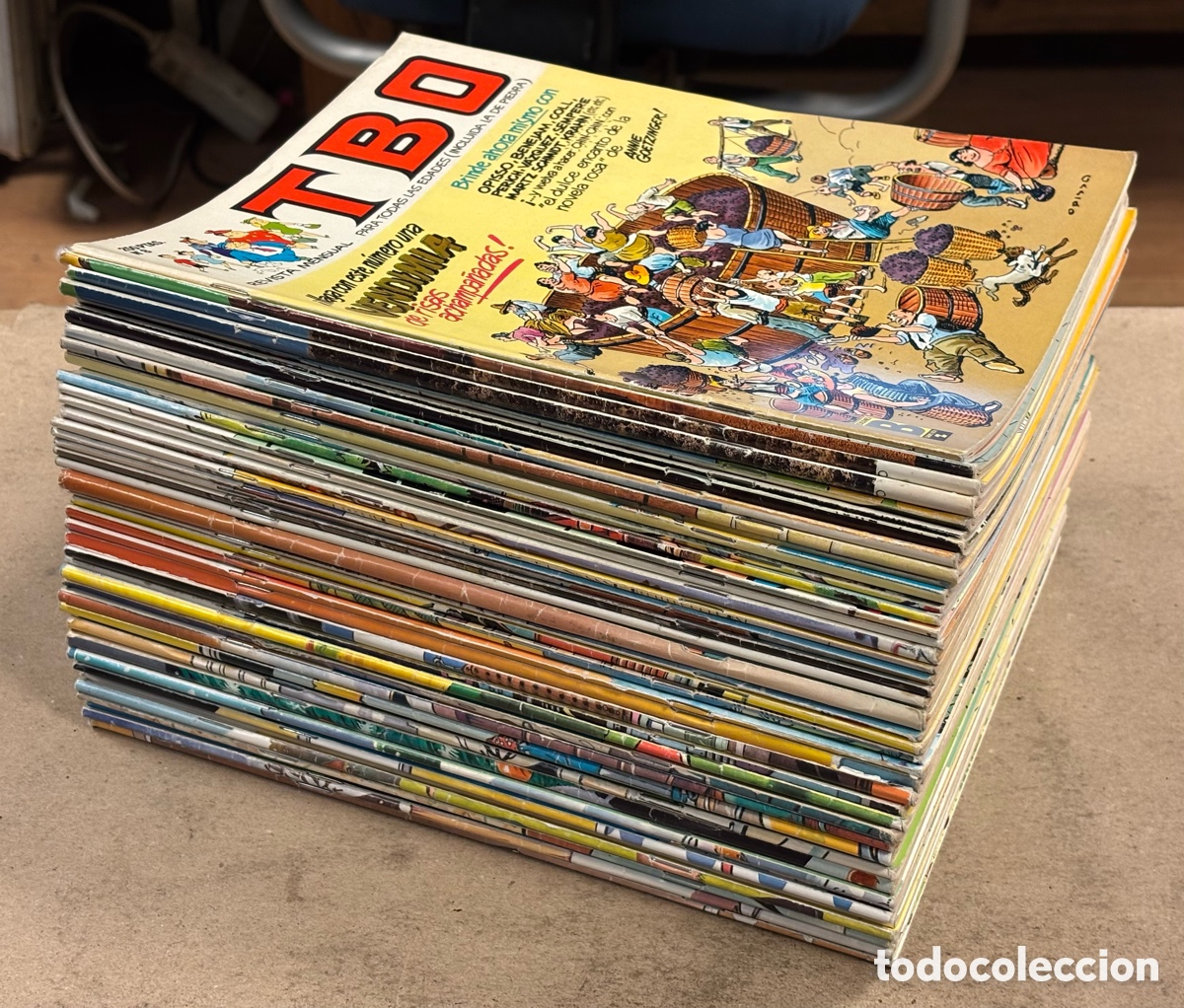C&oacute;mics: TBO (EDICIONES B 1989-1993). LOTE DE 48 EJEMPLARES. VER N&Uacute;MEROS EN DESCRIPCI&Oacute;N. CON 5 ALMANAQUES