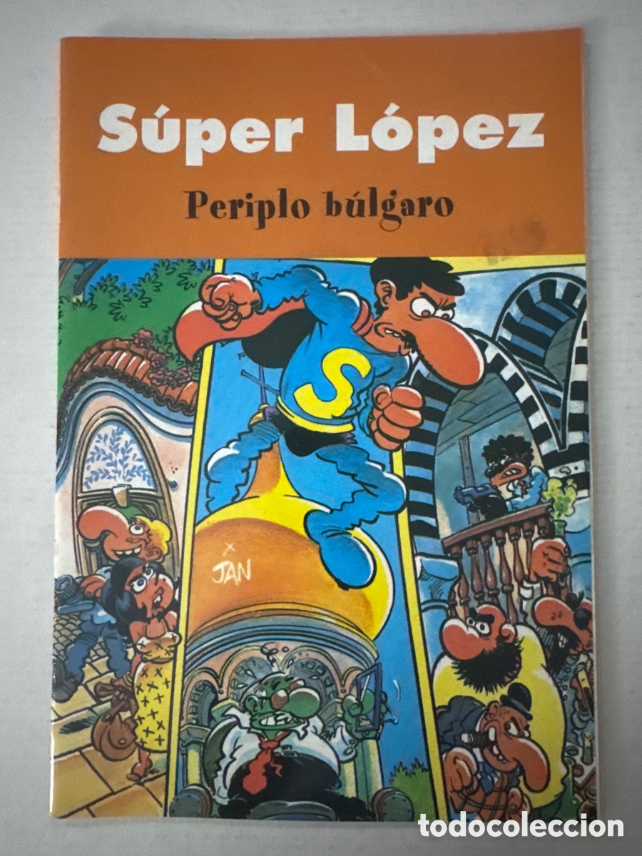 C&oacute;mics: SUPER L&Oacute;PEZ - PERIPLO B&Uacute;LGARO - EDICIONES B