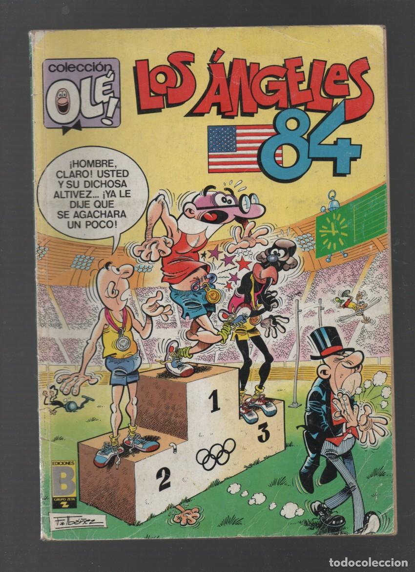 C&oacute;mics: COLECCION OLE. LOS ANGELES 84. MORTADELO Y FILEMON. N&ordm; 296-M.86 EDICIONES B, 1&ordf; EDICION