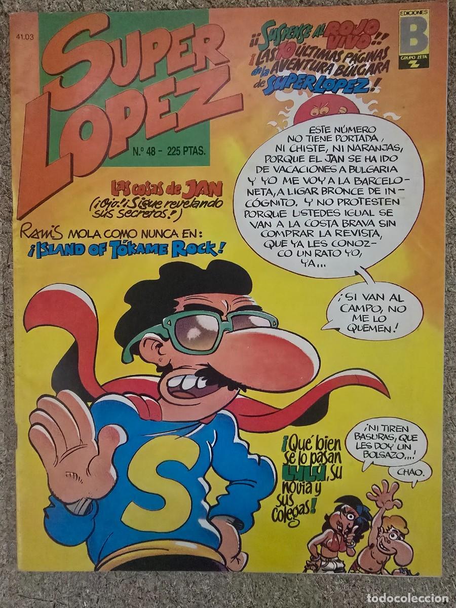 C&oacute;mics: Superlopez.Super Lopez 48.Ediciones B