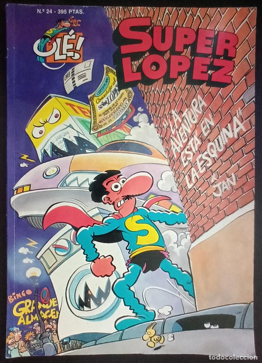 C&oacute;mics: SUPERL&Oacute;PEZ-OL&Eacute;!-EDICIONES B- N&ordm; 22 -LA AVENTURA EST&Aacute; EN LA ESQUINA-2&ordf; ED.1995-CORRECTO-LEA-VEA-1474
