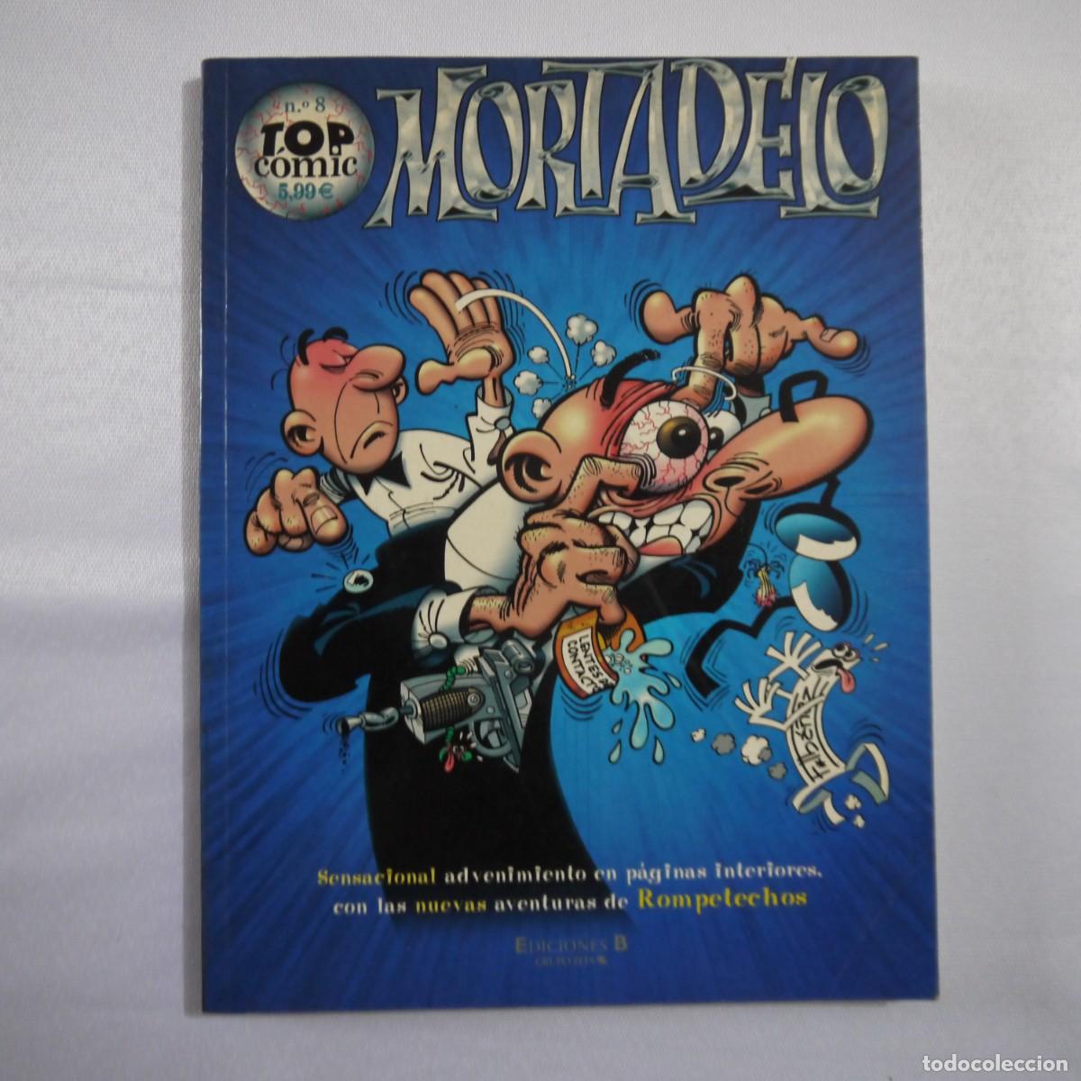 C&oacute;mics: MORTADELO COLECCI&Oacute;N TOP COMIC N.&ordm; 8 - EDICIONES B - 2003 - 1.&ordf; EDICI&Oacute;N - Foto 1