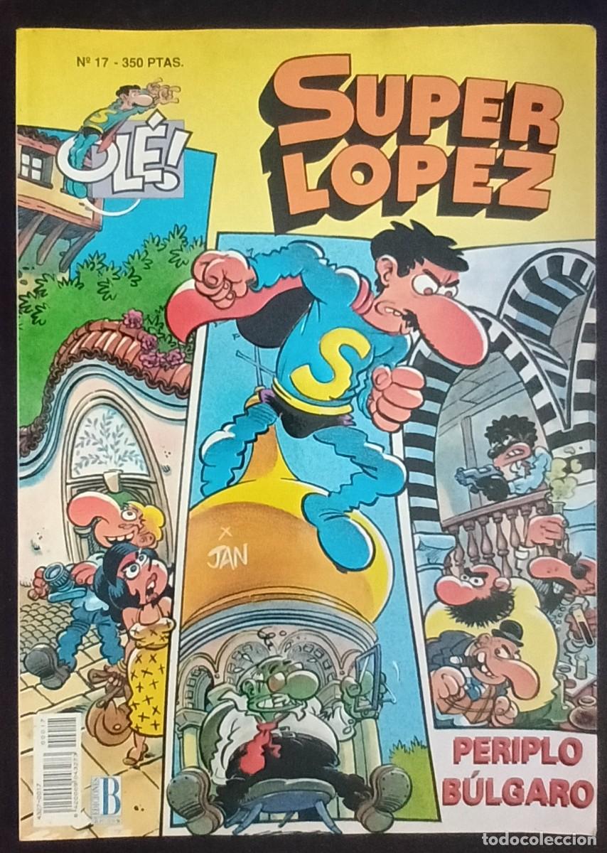 C&oacute;mics: SUPERL&Oacute;PEZ-OL&Eacute;!-EDICIONES B- N&ordm; 17 -PERIPLO B&Uacute;GARO+CONDE ARNAU-1&ordf; ED.1993-BUENO-ESCASO-VEA-1475