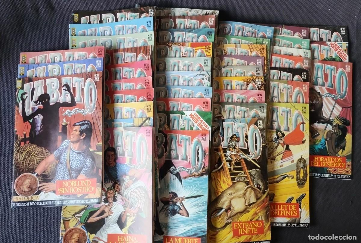 C&oacute;mics: Lote 42 c&oacute;mics El Jabato - Edici&oacute;n Hist&oacute;rica (1987) Ediciones B - Gran bloque correlativo