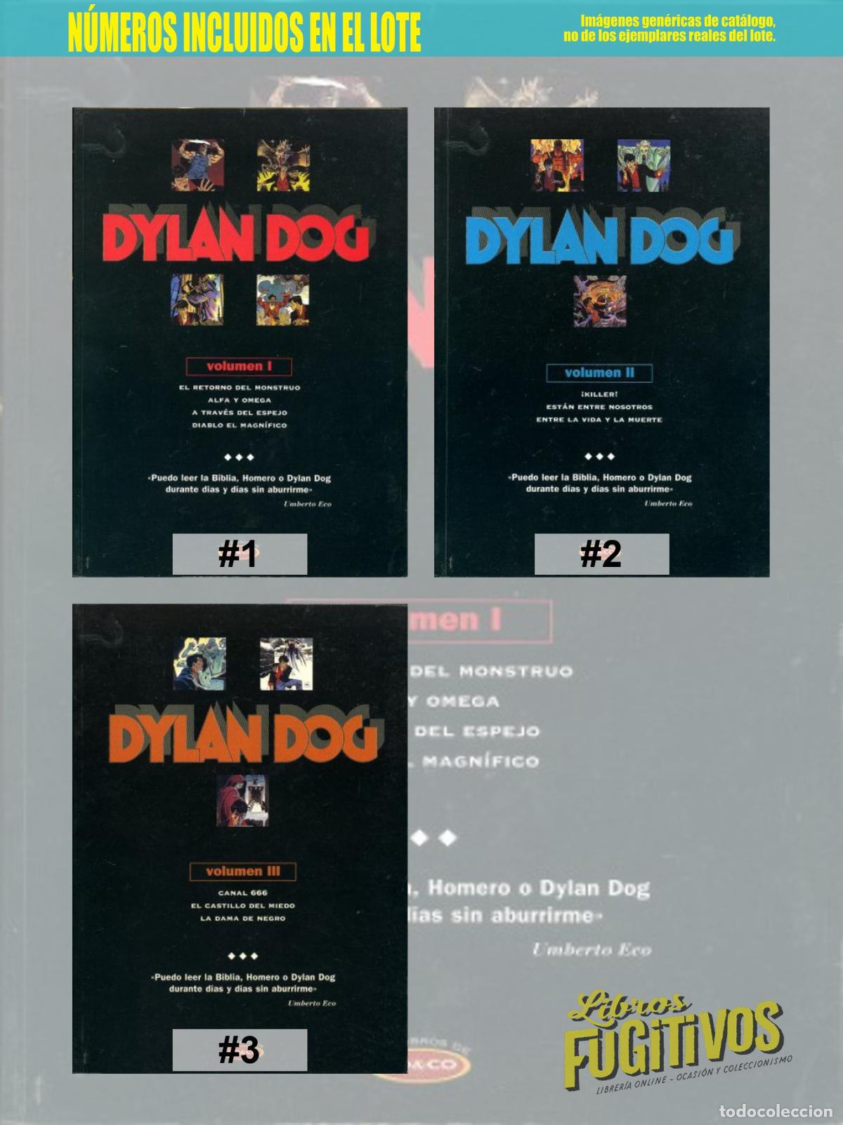 C&oacute;mics: DYLAN DOG 1 A 10. COMPLETA EN 3 RETAPADOS. B, 1993 - Foto 3