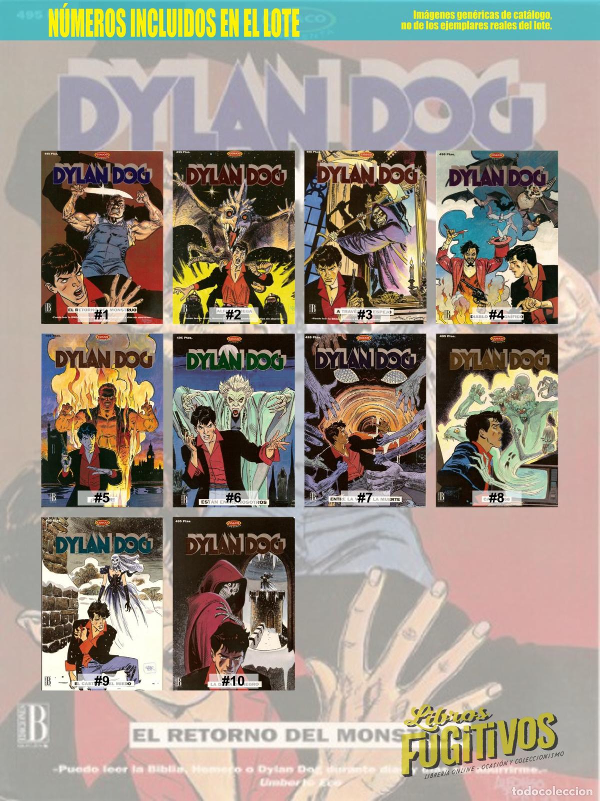 C&oacute;mics: DYLAN DOG 1 A 10. COMPLETA EN 3 RETAPADOS. B, 1993 - Foto 4