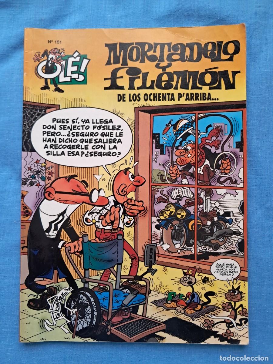C&oacute;mics: C&Oacute;MIC &rdquo;OL&Eacute;&rdquo; N&ordm; 151 DE MORTADELO Y FILEM&Oacute;N DE EDICIONES B