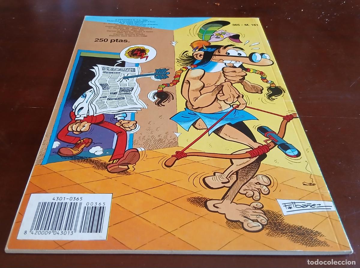 C&oacute;mics: OLE - MORTADELO Y FILEMON N&ordm;.365 - M.161 - LA MALDICION GITANA - EDICIONES.B - Foto 2