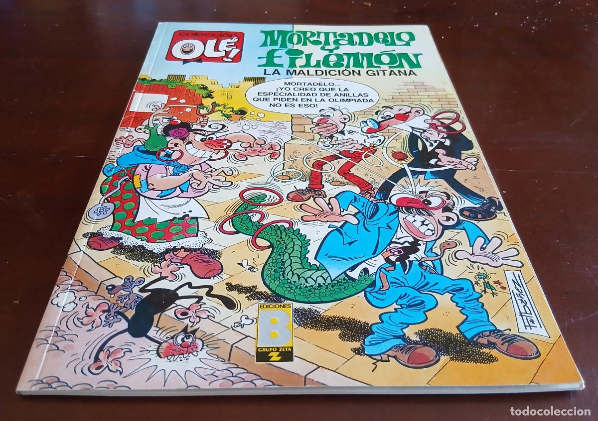 C&oacute;mics: OLE - MORTADELO Y FILEMON N&ordm;.365 - M.161 - LA MALDICION GITANA - EDICIONES.B - Foto 1