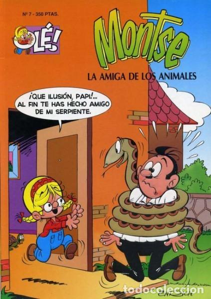 C&oacute;mics: OL&Eacute;!-VARIOS-EDICIONES B- N&ordm; 6 -MONTSE-LA AMIGA DE LOS ANIMALES-1&ordf;ED.-1994-CORRECTO-DIF&Iacute;CIL-LEA-1481