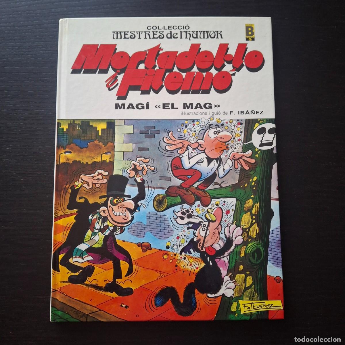C&oacute;mics: MORTADEL.LO I FILEMO - MAGI EL MAG - COL.LECCIO MESTRES DEL HUMOR N&ordm; 7 - A&Ntilde;O 1989 CATALAN MORTADELO