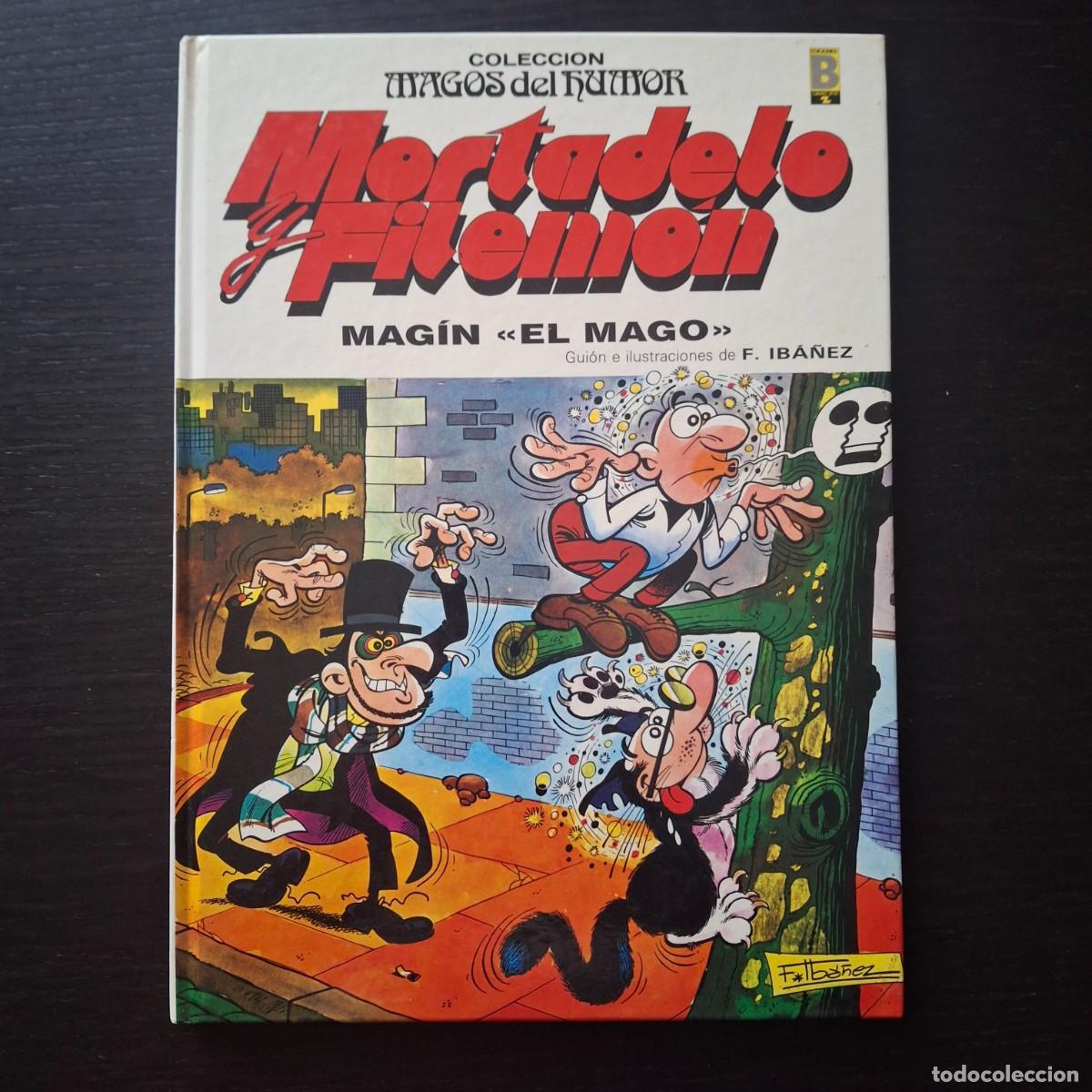 C&oacute;mics: MORTADELO Y FILEMON - MAGIN EL MAGO - COLECCION MAESTROS DEL HUMOR N&ordm; 17 - A&Ntilde;O 1989