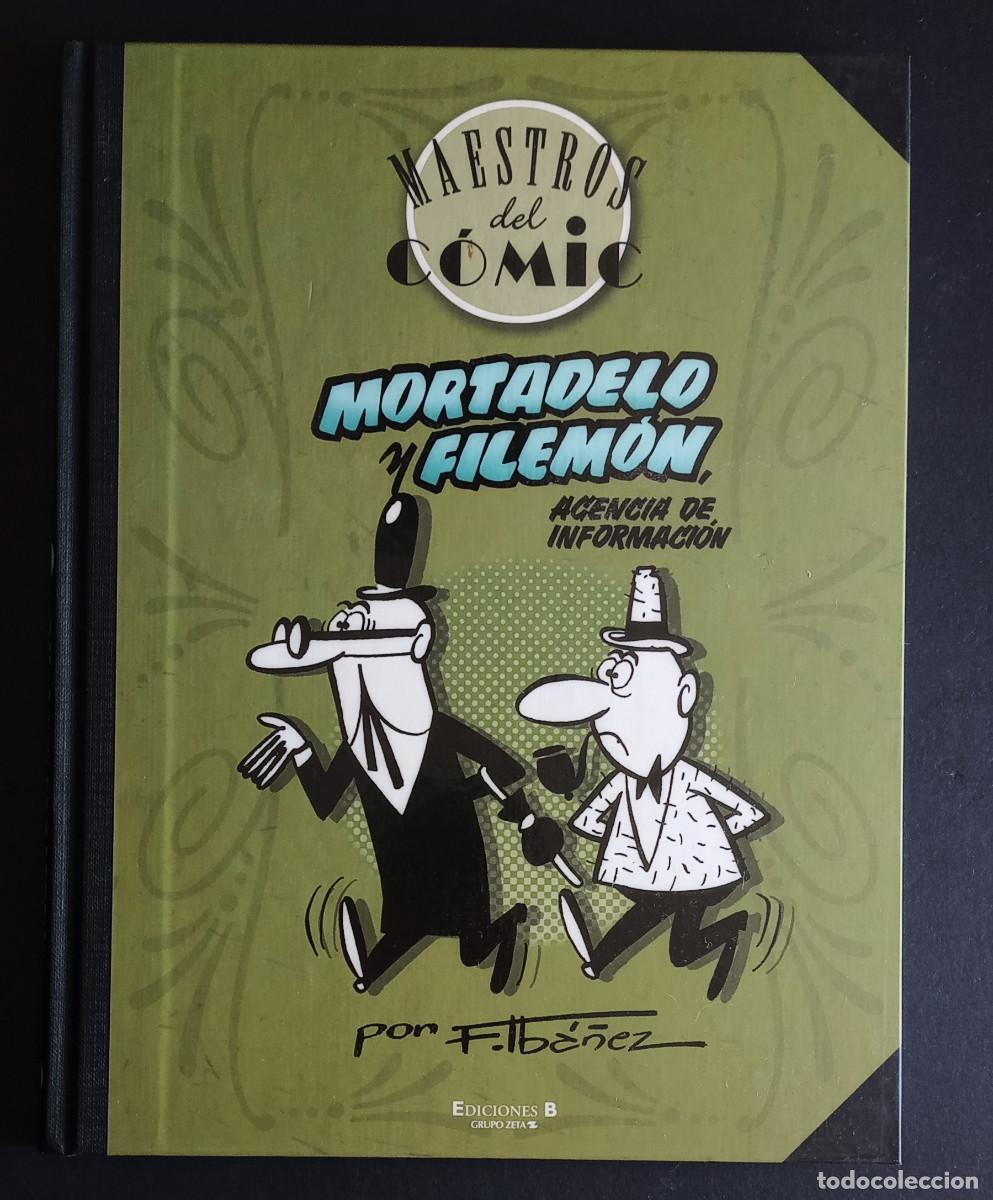 C&oacute;mics: MAESTROS DEL C&Oacute;MIC N&ordm; 1, MORTADELO Y FILEM&Oacute;N AGENCIA DE INFORMACI&Oacute;N - EDICIONES B, 2010