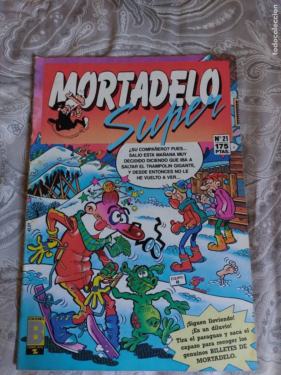C&oacute;mics: SUPER MORTADELO N&ordm; 21 / EDICIONES B