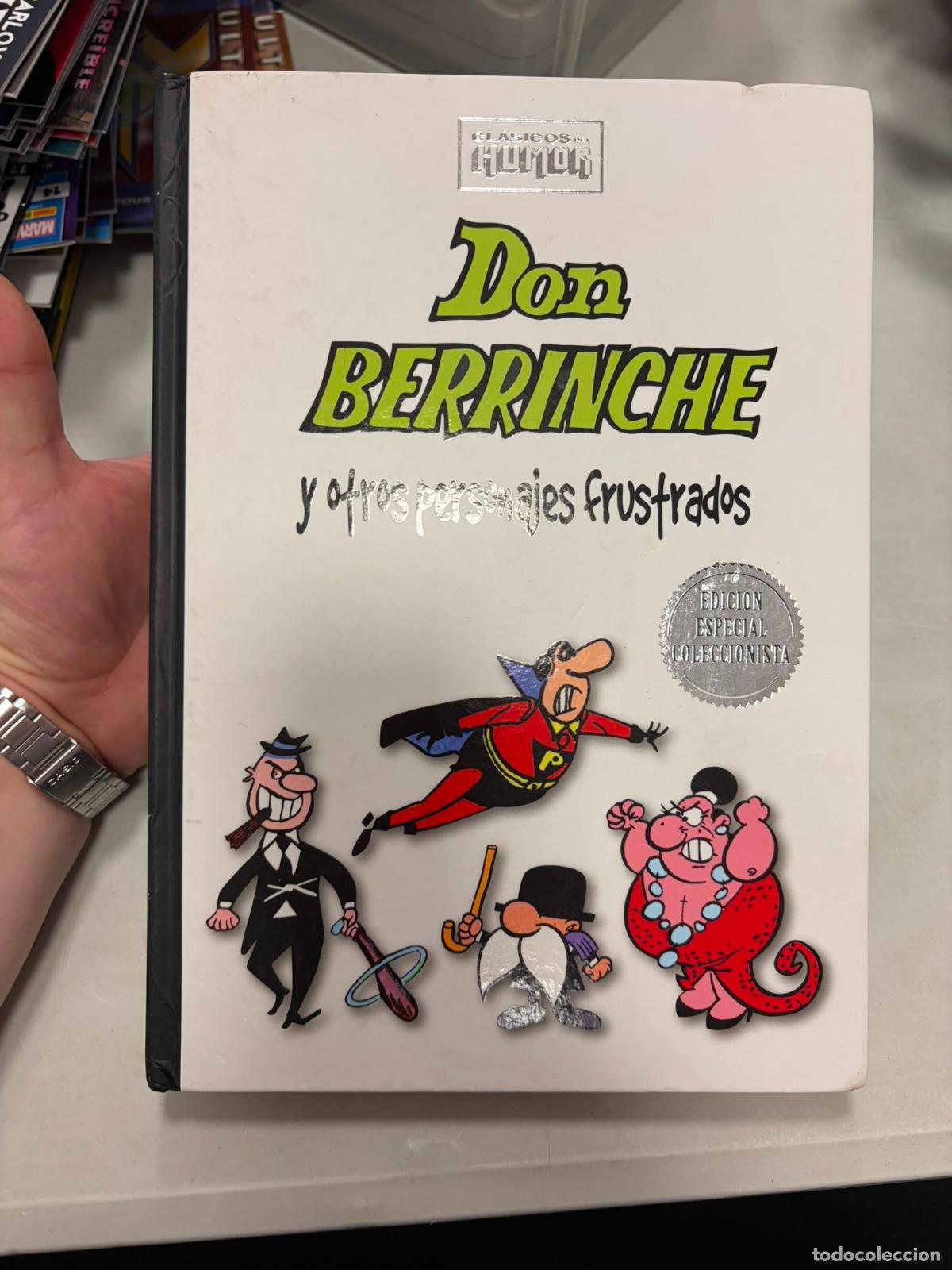 C&oacute;mics: Don Berrinche y otros personajes frustados - Cl&aacute;sicos del humor - RBA (2009