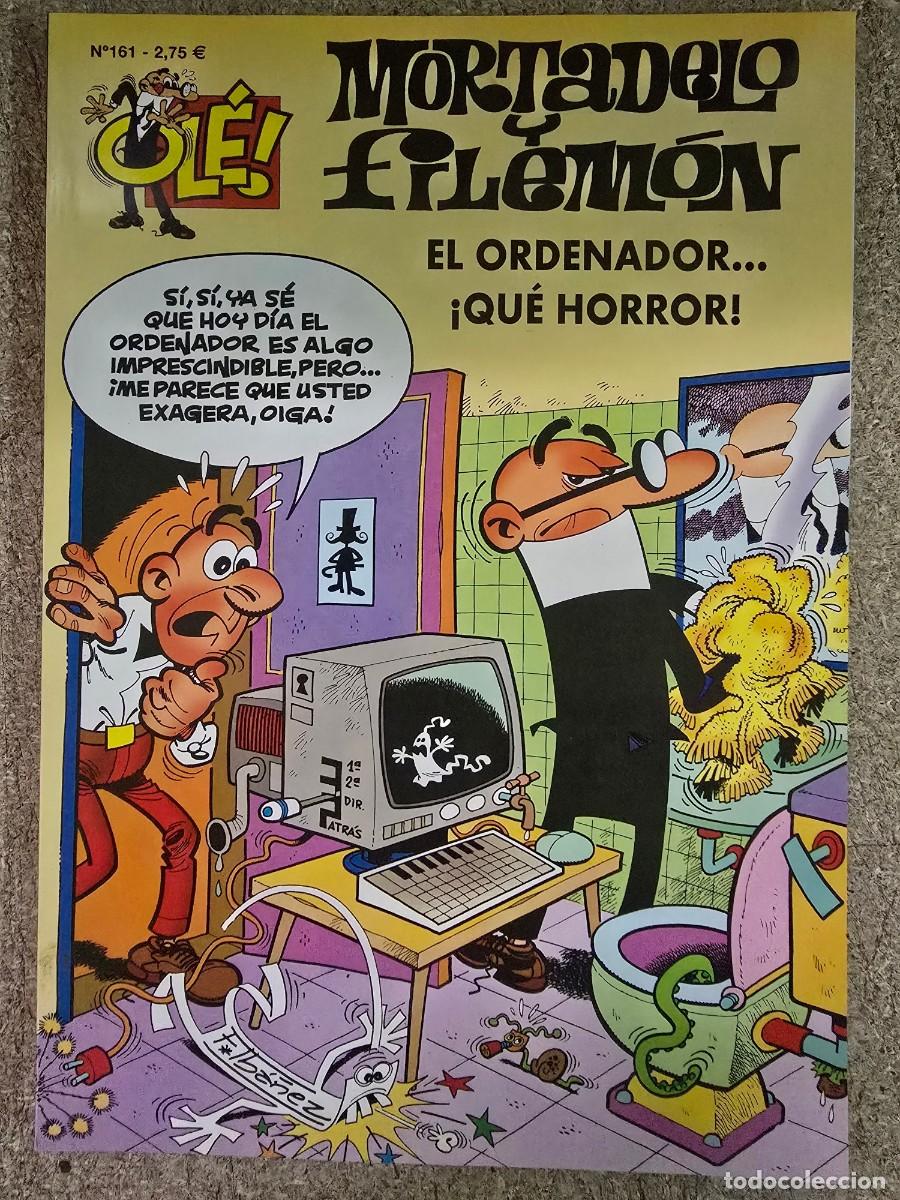 C&oacute;mics: Col.Ole Mortadelo y Filemon 161 El Ordenador...&iexcl;Que Horror!.1&ordf; Edicion.Ediciones B.2002