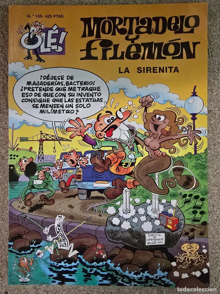 C&oacute;mics: Col.Ole Mortadelo y Filemon 155.La Sirenita.1&ordf; Edicion.Ediciones B.2000
