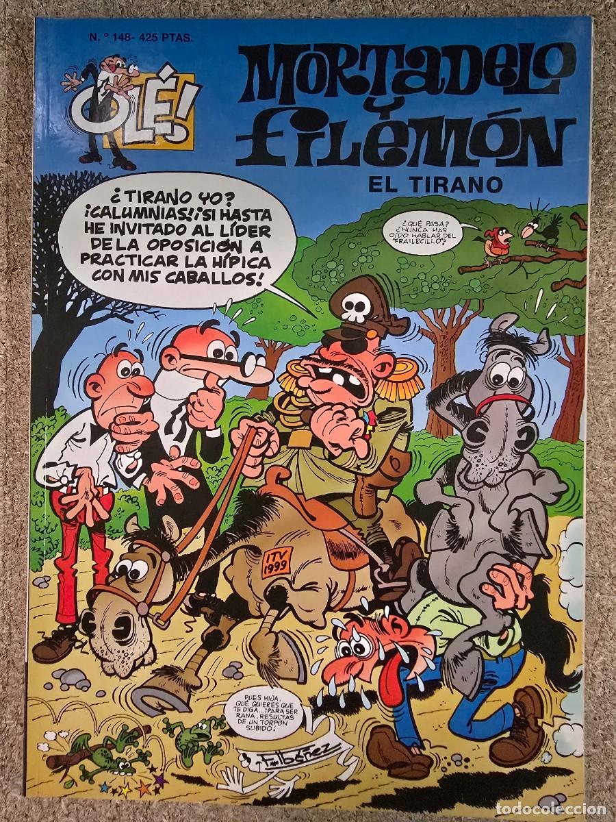 C&oacute;mics: Col.Ole Mortadelo y Filemon 148.El Tirano.1&ordf; Edicion.Ediciones B.1999