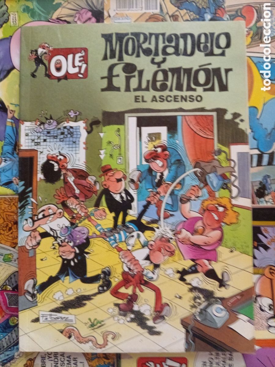 C&oacute;mics: Colecci&oacute;n Ol&eacute; Mortadelo y Filem&oacute;n 4 Primera edici&oacute;n cj90