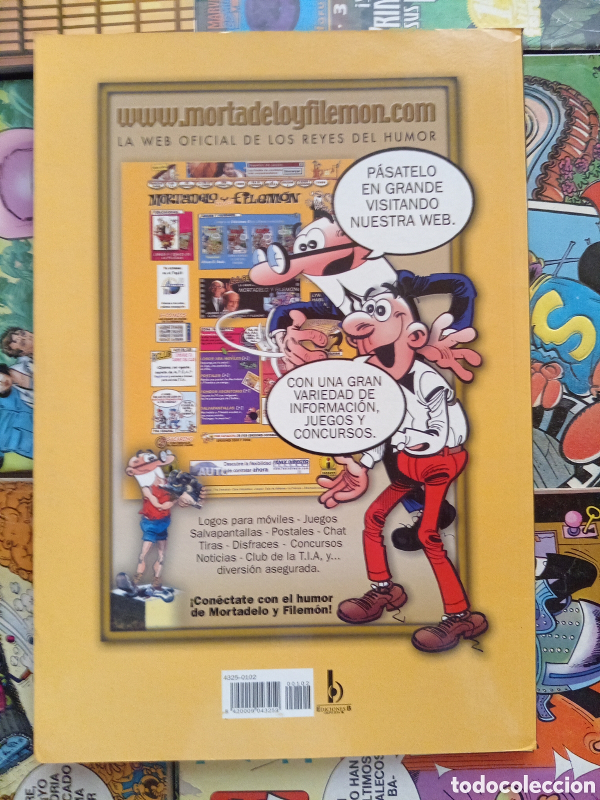 C&oacute;mics: Colecci&oacute;n Ol&eacute; Mortadelo y Filem&oacute;n 102 cj90 - Foto 2