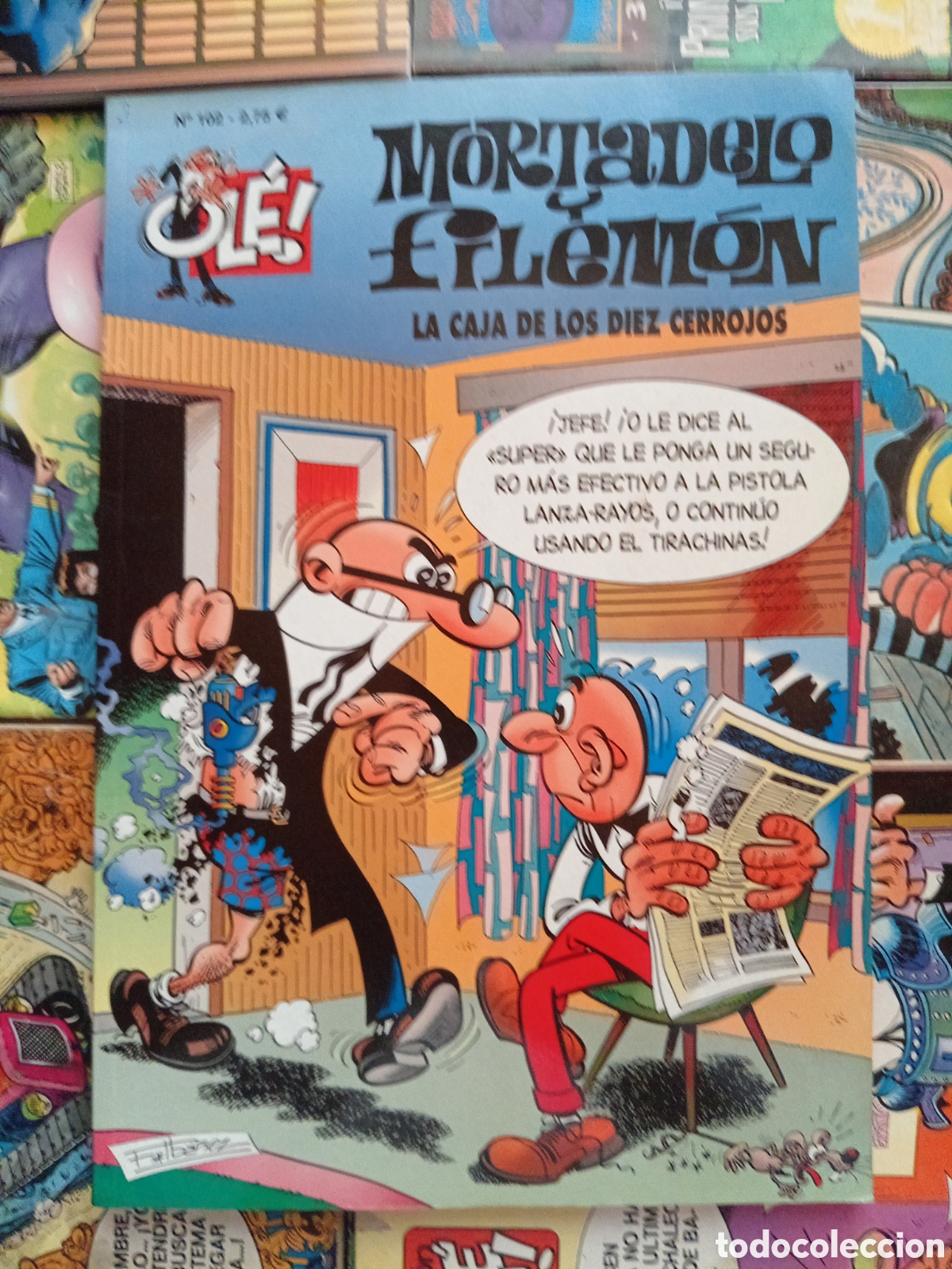 C&oacute;mics: Colecci&oacute;n Ol&eacute; Mortadelo y Filem&oacute;n 102 cj90 - Foto 1