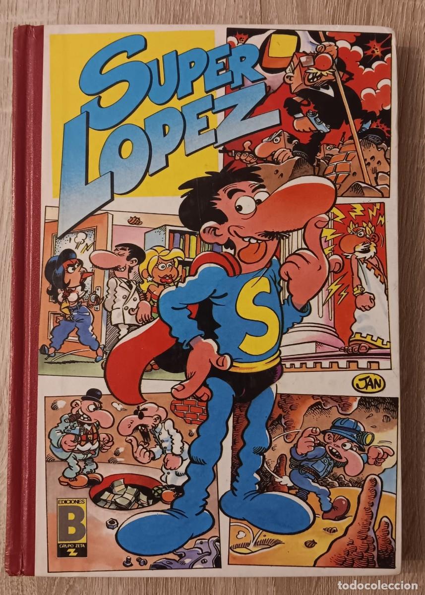 C&oacute;mics: TOMO COMIC SUPER LOPEZ NUMERO 2 EDICIONES B 1987 LEER DESCRIPCI&Oacute;N - Foto 1
