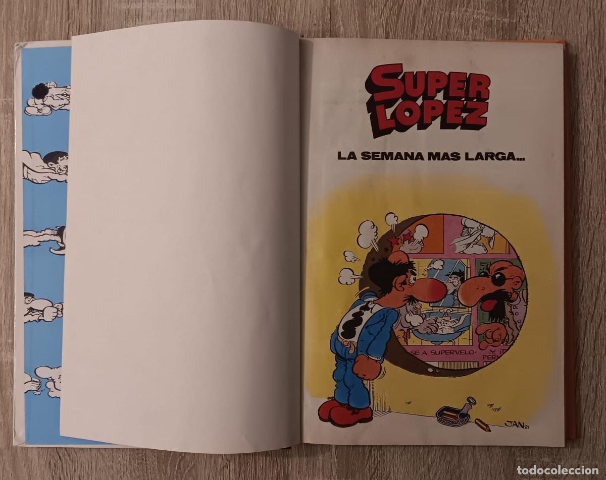C&oacute;mics: TOMO COMIC SUPER LOPEZ NUMERO 2 EDICIONES B 1987 LEER DESCRIPCI&Oacute;N - Foto 4